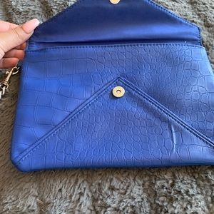 Blue Clutch - NEVER USED